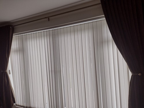 Vertical blind slats - slats, white