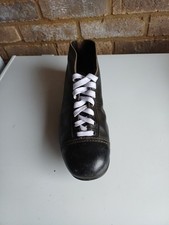 Vintage Size 12 Black Leather