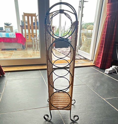 Freestanding metal wicker - metal, &