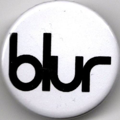 Blur pin button - blur, badge