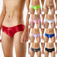 Mens Satin Glossy Wet Look