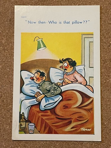 Postcard comedy risque vintage - comedy,