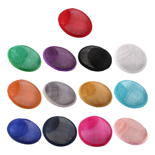13cm sinamay fascinator hat - 13cm,