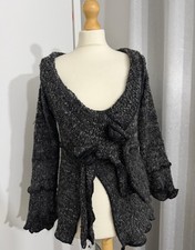 Alter Grey Textured Knit Tie