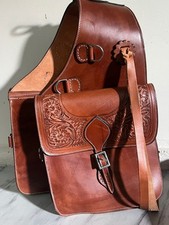 Leather Western Saddle Bags