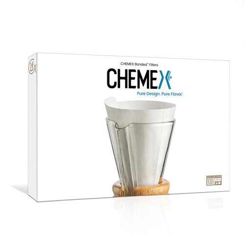 Chemex bonded filter half - chemex,