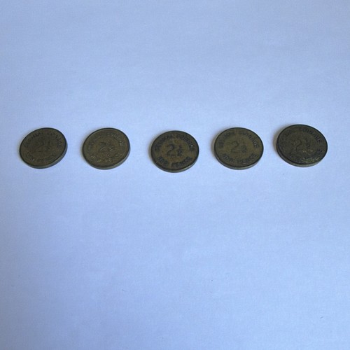 Bell fruit 5 - 2.5, token