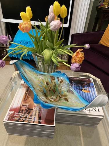 Murano large art glass - large,
