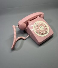 Retro Landline Telephone Large Big Button Modern Old Look Vintage Design 80s