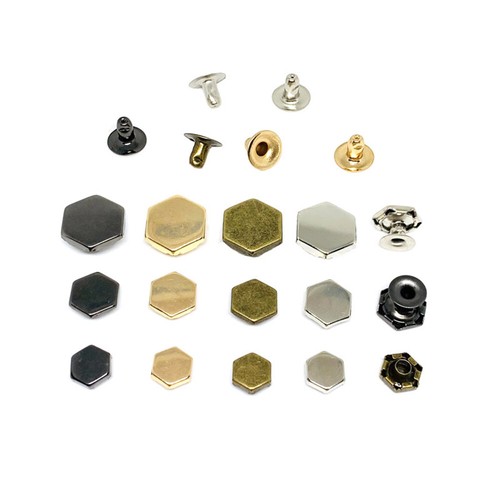 Metal screw hexagonal rivet - hexagonal,