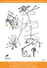 YAMAHA Screw, Countersunk