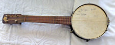 1943 Vintage Tenor Banjo Ukulele with Evelyn Lay Signature and Hard  Case**