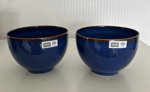 Denby imperial blue deep - x,