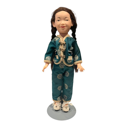 Vintage asian porcelain - vintage, doll