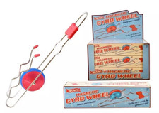 Superetro Magnetic Gyro Kinetic Wheel Novelty Spinning Retro Tip & Roll Toy