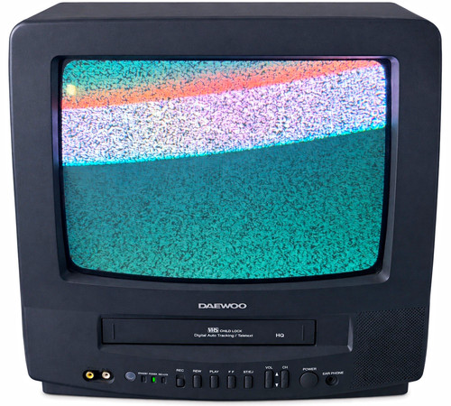 Daewoo crt vcr combo - 14”,