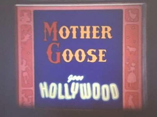 Mother goose goes hollywood - goose,
