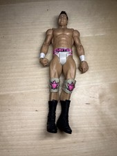 WWE action figure of David Hart Smith, part of The Hart Dynasty duo