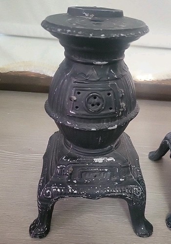 Vintage black cast iron - 2,