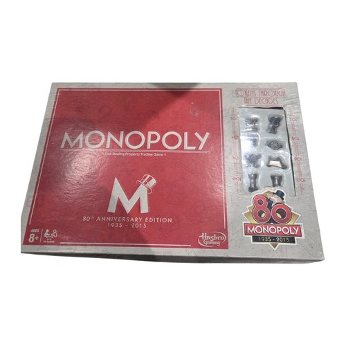 Monopoly 80th anniversary - monopoly,