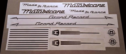 Motobecane grand record decal - motobecane,