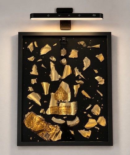 Ace spades champagne - ace, wall