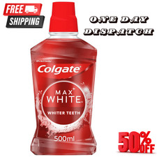 Colgate Max White Expert Whitening 500ml Mouthwash