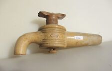 Antique Doulton Lambeth industrial saltglaze Beer Whisky barrel tap Ceramic 9.5"