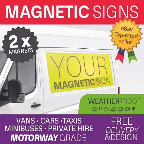 Magnetic signs - 2,