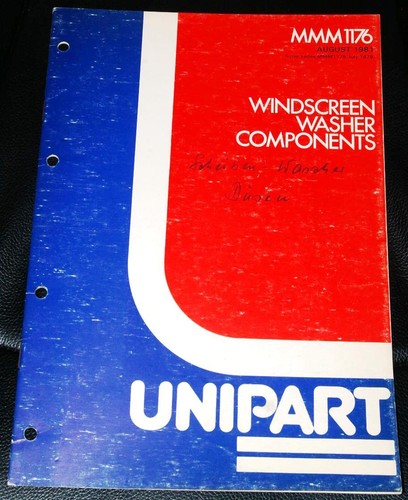Unipart parts catalogue - unipart,