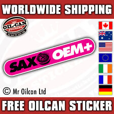 saxo oem+ plus car sticker