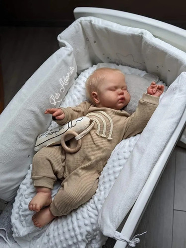 24in reborn baby doll rooted - doll,