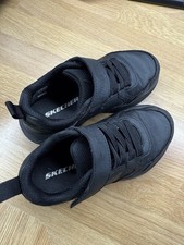Skechers Boy  School Shoes Black Size UK10