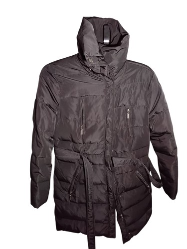 Full length black - puffer, coat