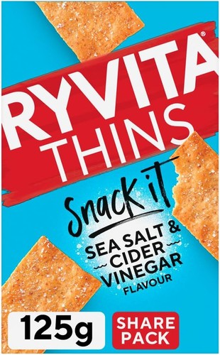 Ryvita thins snack sea - thins, salt