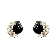 Whitby Jet in 925 Sterling