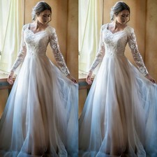 Elegant Wedding Dresses Long