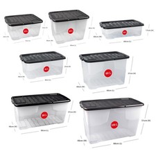 Strata Curve Clear Plastic