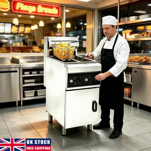 28l commercial fryer double - 28l,