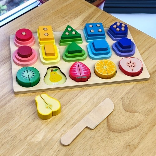 Wooden montessori shape - shape, sorter