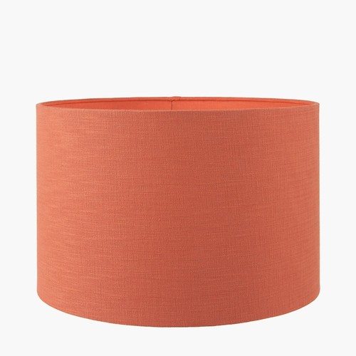 40cm terracotta linen self - linen,