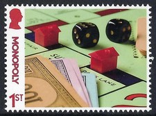 Monopoly - Park Lane on 2025 stamp