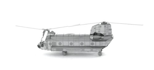Metal model helicopter 47 - metal, ch-47
