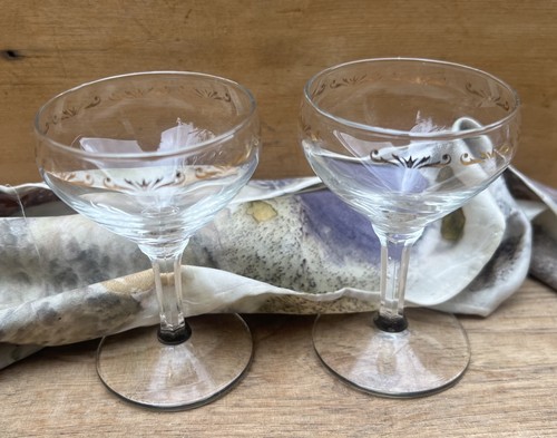 Pair vintage champagne - of,