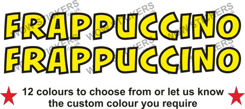 Frappuccino stickers - 2,