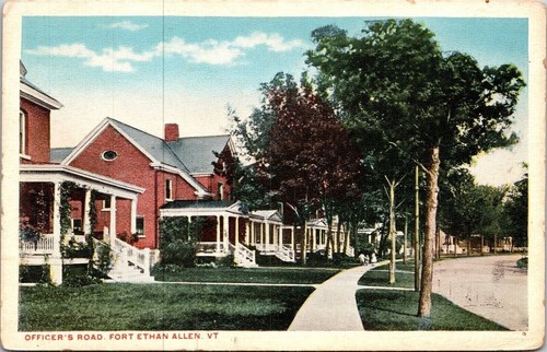 Officers road fort - ethan, allen