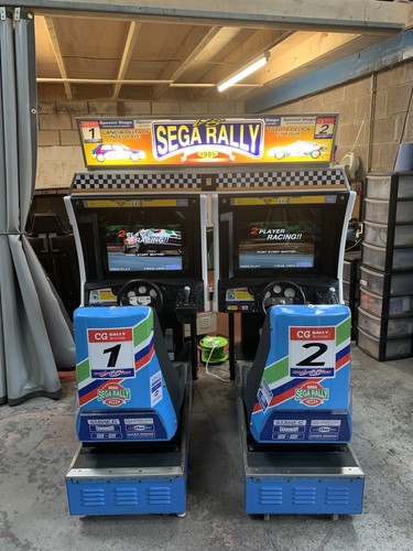 Sega rally twin arcade - sega,