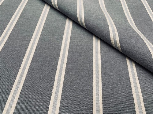 Linen look jacquard striped - jacquard,