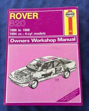 Rover 820 1986 to 1988 1994cc