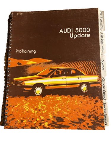 Audi 5000 1984 1985 oem - 1984-1985, ac